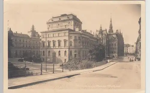 (93598) AK Reichenberg, Liberec, Theater 1942
