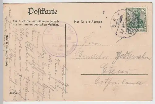 (93525) AK Helgoland, Gesamtansicht 1906