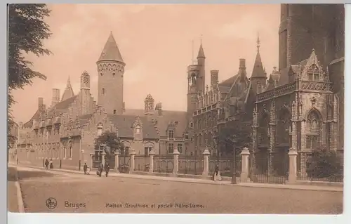 (93293) AK Bruges, Brügge, Maison Gruuthuse, vor 1945