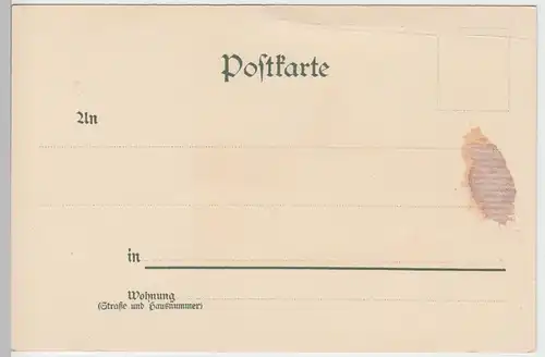 (92649) AK Gruss aus Leipzig, Reichsgericht vor 1905