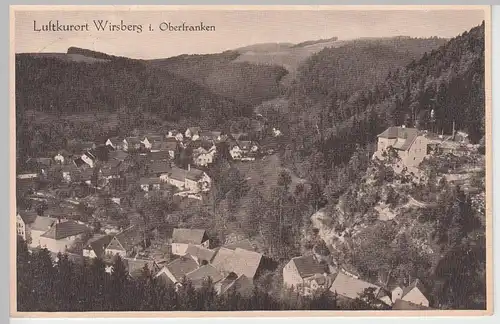 (92528) AK Wirsberg i. Oberfranken, Gesamtansicht, 1932