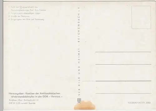 (92134) AK Buchenwald, Mahn- und Gedenkstätte, 1971