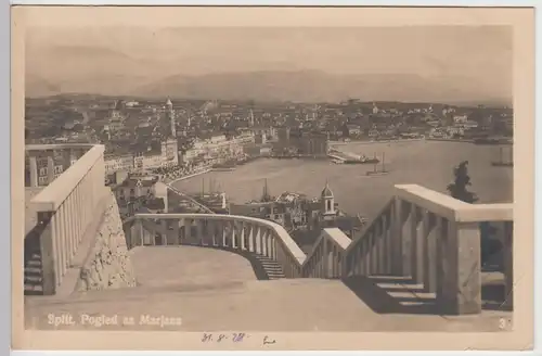 (91654) AK Split, Pogled sa Marjana, 1918