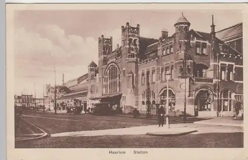 (91563) AK Haarlem, Station, 1933