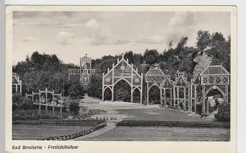 (91503) AK Bad Bentheim, Freilichtbühne, vor 1945
