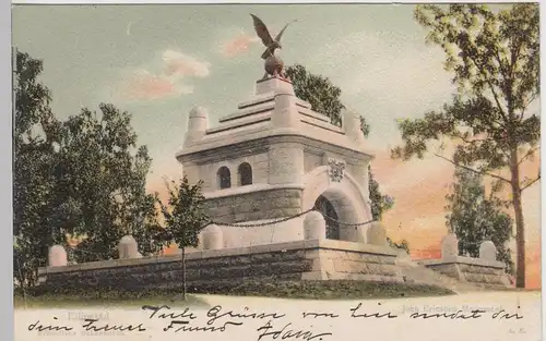 (90659) AK Filipstad, John Ericsons Monument, 1905