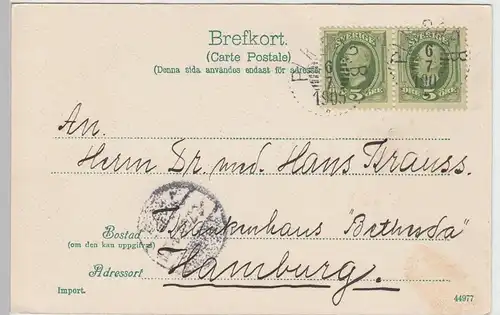 (90659) AK Filipstad, John Ericsons Monument, 1905