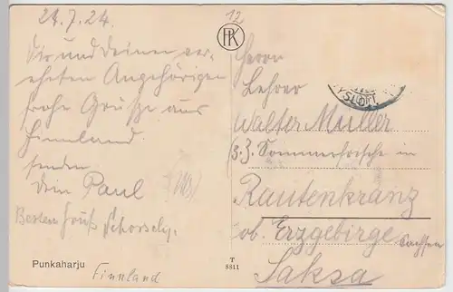 (90658) AK Punkaharju, 1924