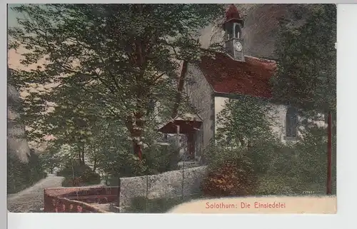 (90609) AK Solothurn, Einsiedelei, vor 1945