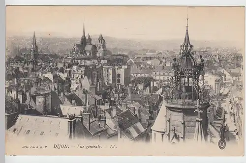 (90584) AK Dijon, Vue générale, 1916