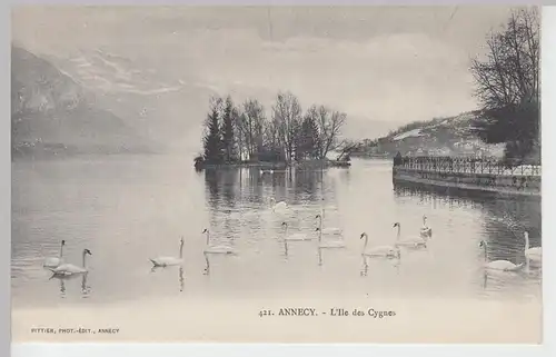 (90570) AK Annecy, L'Ile des Cygnes, vor 1945