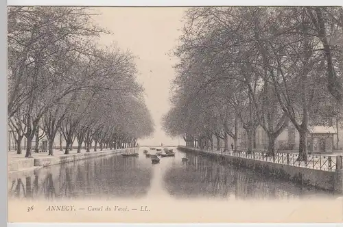 (90569) AK Annecy, Canal du Vassé, bis 1905