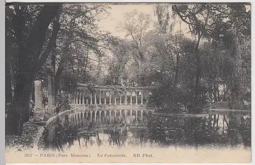 (90559) AK Paris, Parc Monceau, La Colonnade, vor 1945