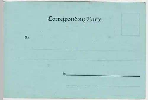 (90554) AK Innsbruck gegen Süden, Grafik von 1892