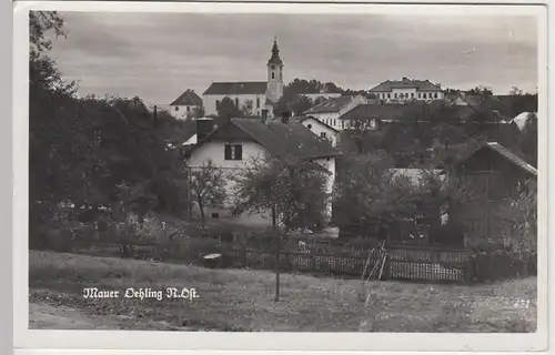 (90535) AK Mauer-Öhling, vor 1945