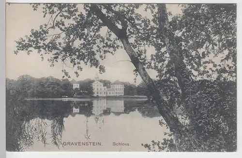 (90172) AK Schloss Gravenstein, Gråsten Slot, vor 1945