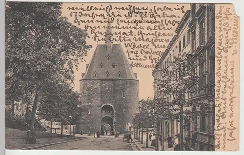 (90025) AK Aachen, Marschiertor 1911