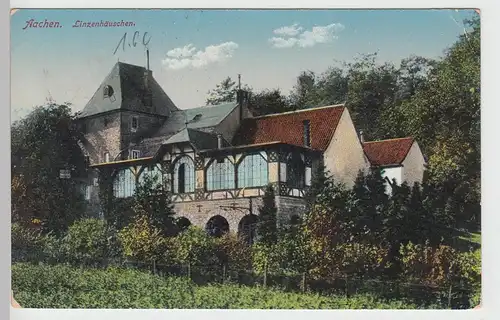 (90002) AK Aachen, Linzenhäuschen, Feldpost 1915