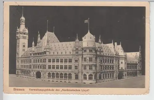 (89880) AK Bremen, Verwaltungsgebäude d. Norddt. Lloyd, 1929