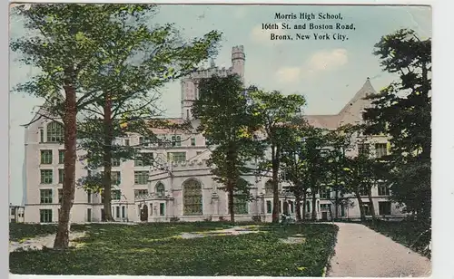 (89549) AK New York City, Bronx, Morris High Scool, 1914