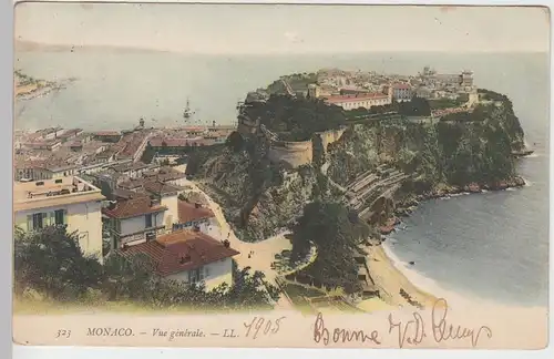 (89530) AK Monaco, Vue générale, 1905