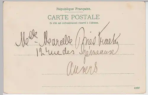 (89529) AK Monte-Carlo, L'Hotel de Paris et les terrasses, 1905