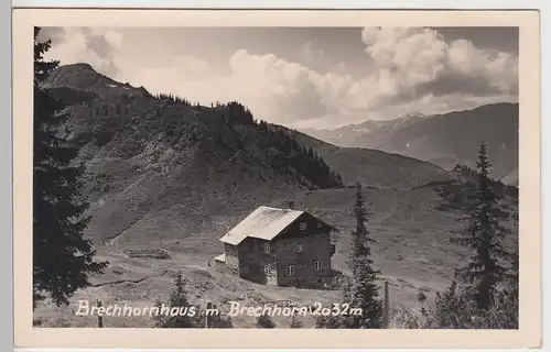 (89518) AK Brechhornhaus am Brechhorn, 1952