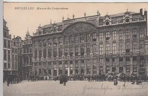 (89383) AK Brüssel, Bruxelles, Maisons des Ducs de Brabant, Feldp.1916