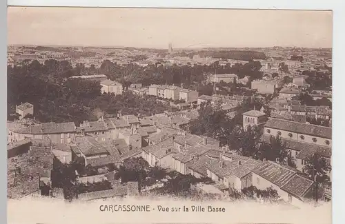 (89374) AK Carcassonne, Ville Basse, Unterstadt, vor 1945