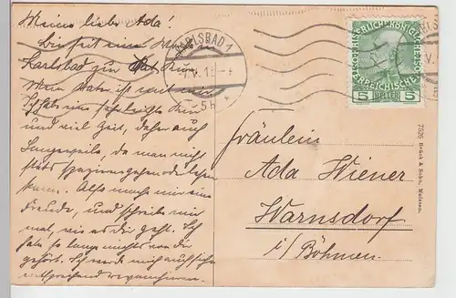 (89266) AK Karlsbad, Karlovy Vary, Alte Wiese, um 1912