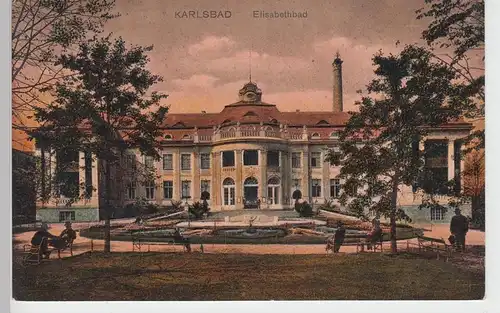 (89261) AK Karlsbad, Karlovy Vary, Elisabethbad 1921