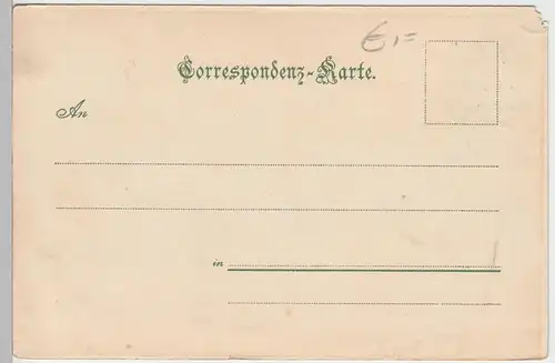 (89254) AK Karlsbad, Karlovy Vary, Obere Parkstraße, bis 1905