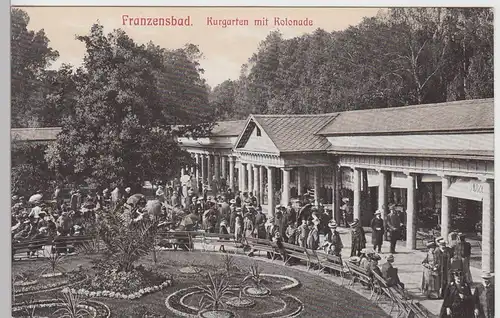 (89242) AK Franzensbad, Františkovy Lázně, Kolonnade 1908