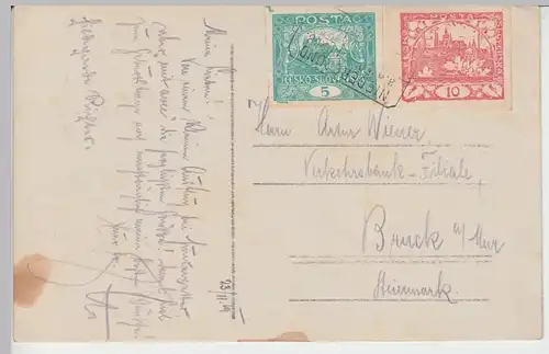 (89223) AK Tollenstein, Rozhled, Tannenberg, Jedlová, Kreuzberg  1919