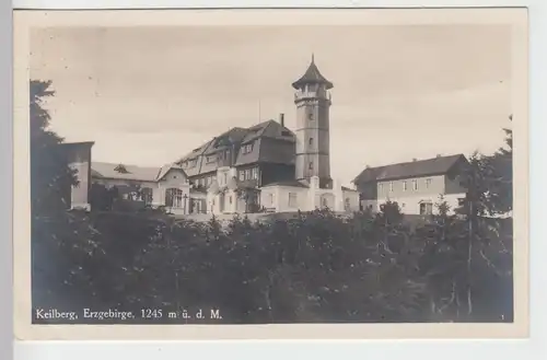 (89221) AK Keilberg, Klínovec, Erzgebirge, Gipfelbauten 1928