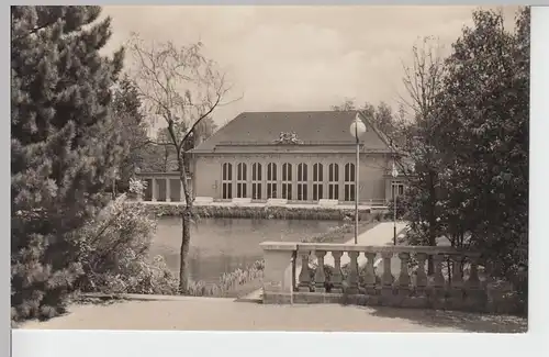 (89050) AK Bad Brambach, Kurhaus, Festhalle 1960