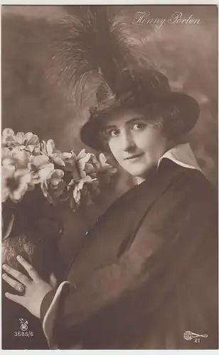 (89034) AK Schauspielerin Henny Porten, Porträt 1920er