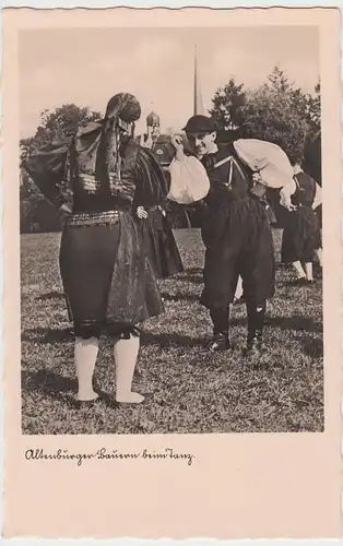 (89023) AK Trachten i. Altenburger Land, Bauern beim Tanz, vor 1945