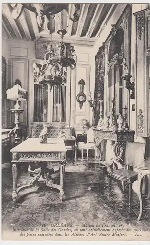 (88983) AK Orléans, Maison de Francois Ier., Interieur, vor 1945