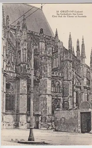 (88981) AK Orléans, La Cathédrale Ste.-Croix, vor 1945
