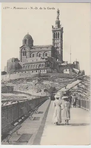 (88965) AK Marseille, Notre-Dame de la Garde, vor 1945
