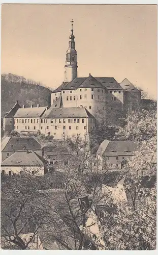 (88895) AK Schloss Weesenstein, vor 1945