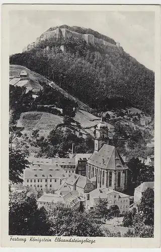 (88835) AK Sächsische Schweiz, Festung Königstein, 1941