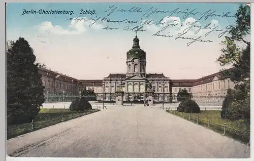 (88252) AK Berlin Charlottenburg, Schloss 1928