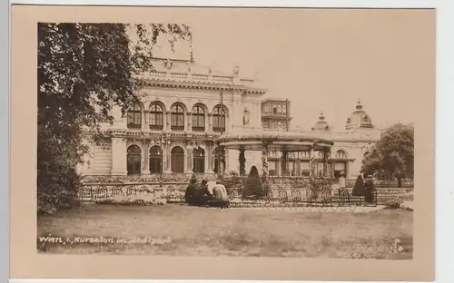 (88242) AK Wien, Kursalon im Stadtpark, vor 1945