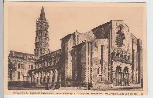 (88160) AK Toulouse, Basilique St. Sernin, vor 1945