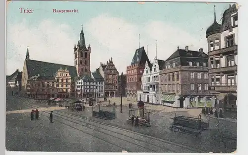 (87897) AK Trier, Hauptmarkt 1910