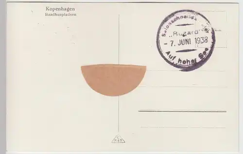(87622) AK Kopenhagen, København, Rådhuspladsen 1938