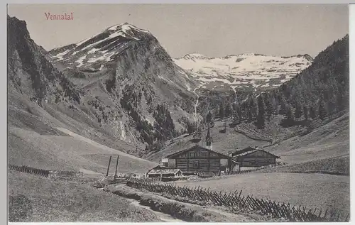 (87603) AK Vennatal, Tirol, um 1905