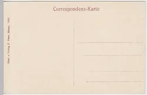 (87601) AK Aufstieg zum Niederjoch von der Samoarhütte, um 1909